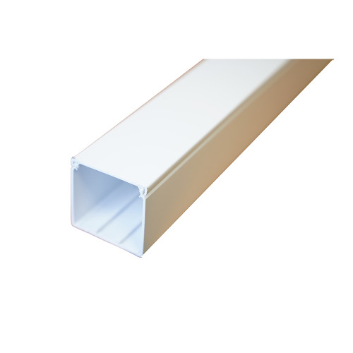Dietzel Univolt PVC Maxi Trunking 75mm x 50mm 3m Trunking Length White