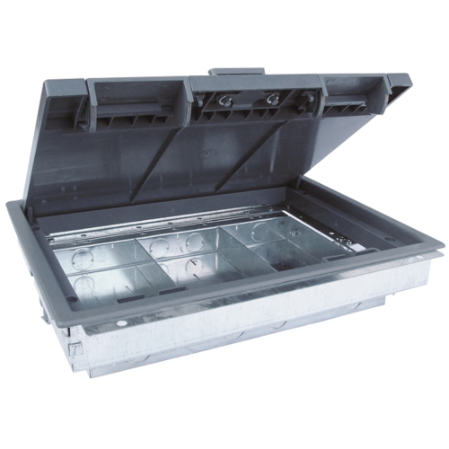 3 Compartment Floor Box 303mm x 221mm x 76mm depth (Each)