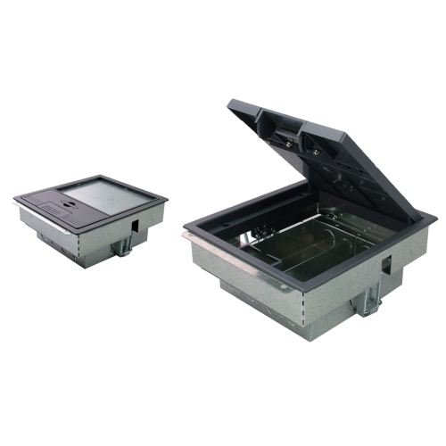 TASS TFB2S | 2 Compartment Floor Box 212mm x 190mm 80mm depth 