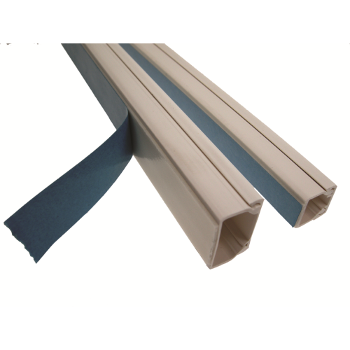 Univolt MIKA 16/16 2/15 | Univolt 16mm x 16mm Self-adhesive PVC Mini Trunking 2m (2m lgth)