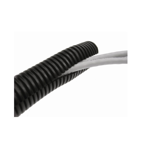 CMW Ltd  | 10mm Black Slit/Split LSOH PP Flexible Conduit (50m Reel)