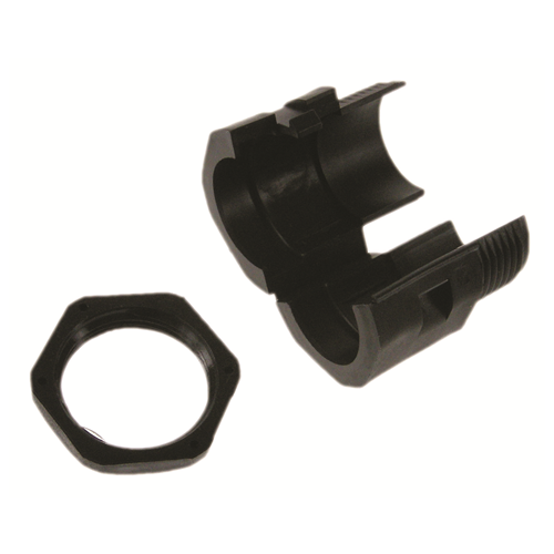CMW Ltd  | 16mm Black Slit/Split Wraparound Gland/Locknut