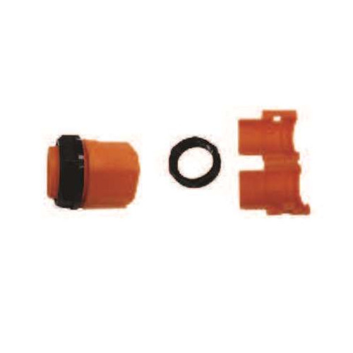 CMW Ltd | 20mm Orange Gland & Locknut