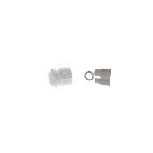 CMW Ltd | 20mm White Gland & Locknut