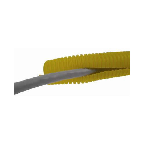 CMW Ltd | 25mm Yellow Slit/Split LSOH PP Flexible Conduit (50m Reel)