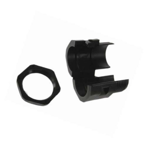 CMW Ltd | 50mm Black Slit/Split Wraparound Gland/Locknut