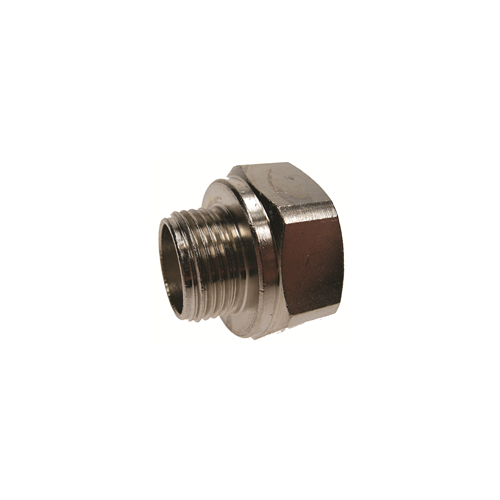 CMW Ltd | 20mm Nickel Female to 16mm Male GOP/POD Box & Conduit Reducer