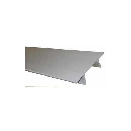 Unistrut/Network Pipe P1184-P | White Plastic Support Channel Cover Strip (3m lgth)