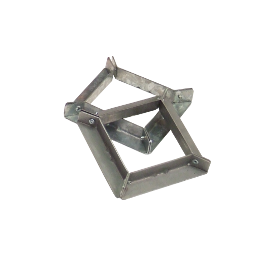 Abesco Fire Ltd ABE31984 | Abesco 102 x102mm CT120 Mounting Flange - Duplex (Pair)