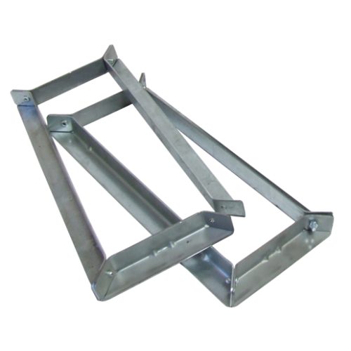 Abesco Fire Ltd ABE33555 | Abesco Fireclamp 550 x 125mm CT240 Maxiflange (Per pair)