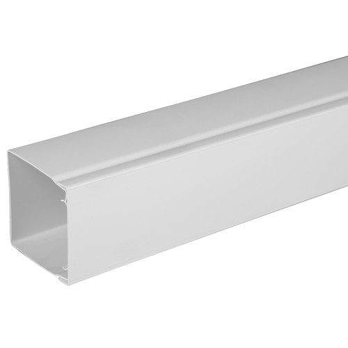 CMW Ltd, Plastic Cable Trunking CT50WH | Bendex 75mm x 75mm PVC Maxi Trunking