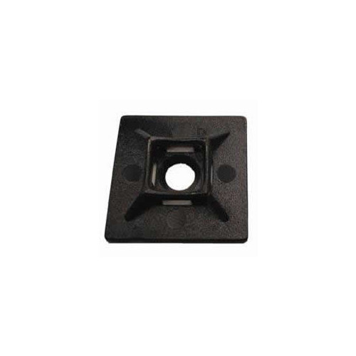 CMW Ltd | Black Cable Tie Adhesive Bases (Bag / 100)