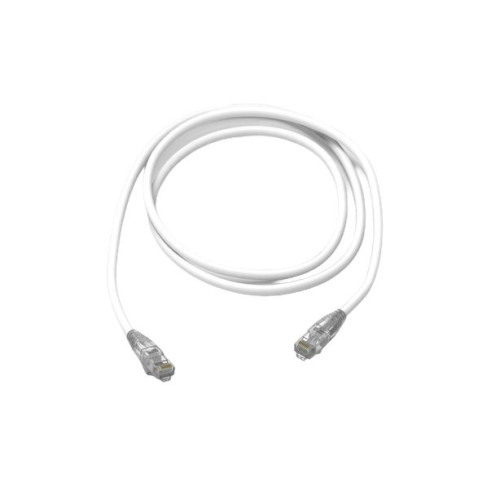 HellermannTyton RJ45NGB-2.0MWH 2m Cat6 RJ45 U/UTP Unshielded 26Awg LSZH Patch Lead White
