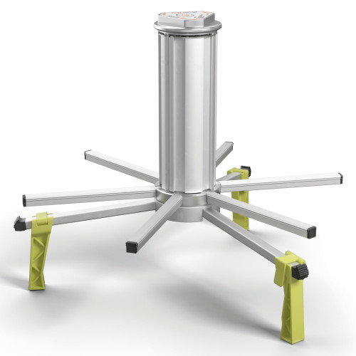 Drum-Roll Clou Up uncoiler base fixings to raise up