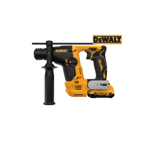 Dewalt XR BL SDS Plus Hammer Drill 12V 2 x 3.0Ah Li-ion