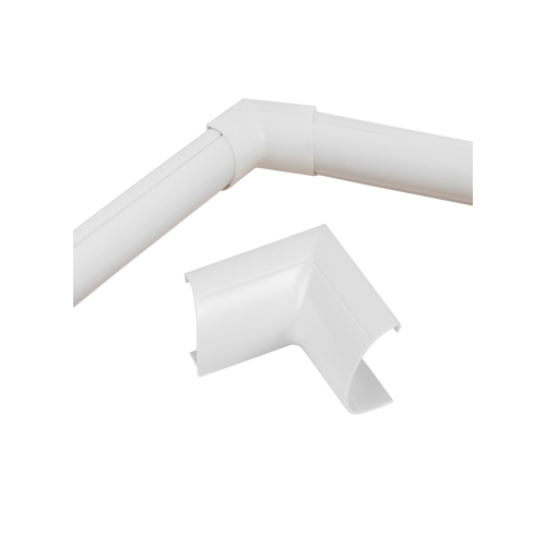D-Line FLIB3015W | D-Line White Clip Over Internal Bend 30mm x 15mm
