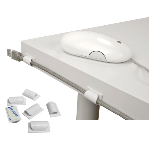 CTCLIPSA6W | White Cable Tidy Clips