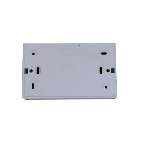 CMW Ltd TSB35W | D-Line White 35mm Double Gang Surface Box
