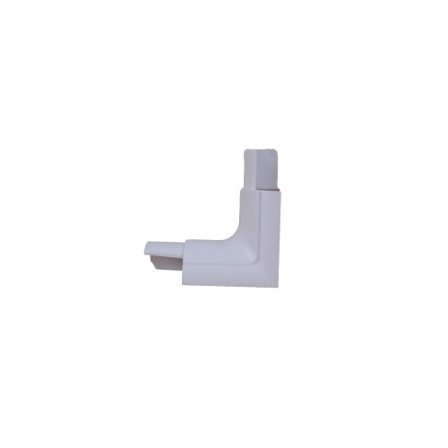 D-Line EC3015W | D-Line White Smooth Fit End Cap 30mm x 15mm