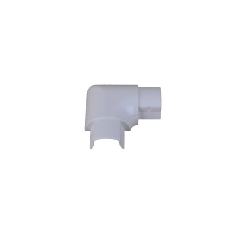 D-Line FB3015W | D-Line White Smooth Fit Flat Bend 30mm x 15mm