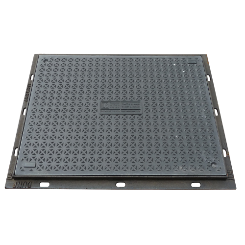 CMW Ltd Outside Fibre Plant | B125 450x450mm Composite Cover & Galvanised Lockable Frame. 