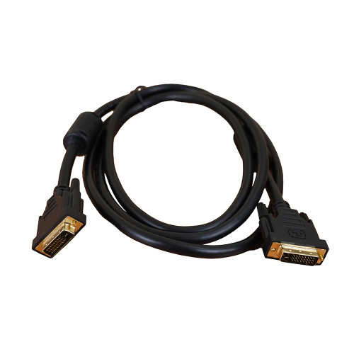 2m DVI-D 24+1 Dual Link Male-Male Cable Black