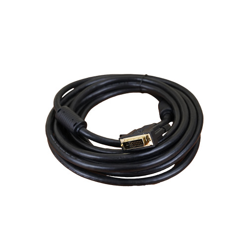 5m DVI-D 24+1 Dual Link Male-Male Cable Black