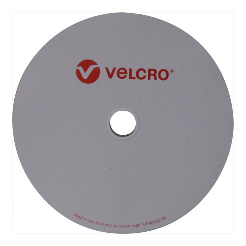 Velcro E00102001011425 | 20mm VELCRO&Acirc;&reg; Brand Loop White PS14 25 Mtr Roll