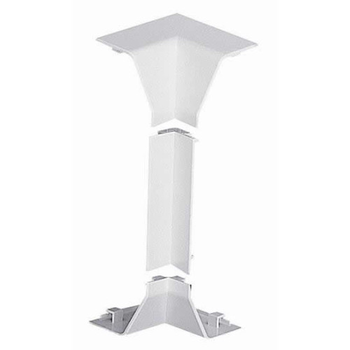 Marshall-Tufflex EIBP1MWH | Marshall Tufflex PVC - U White Sterling Profile 1 Chamfered Dado Trunking Internal Angle