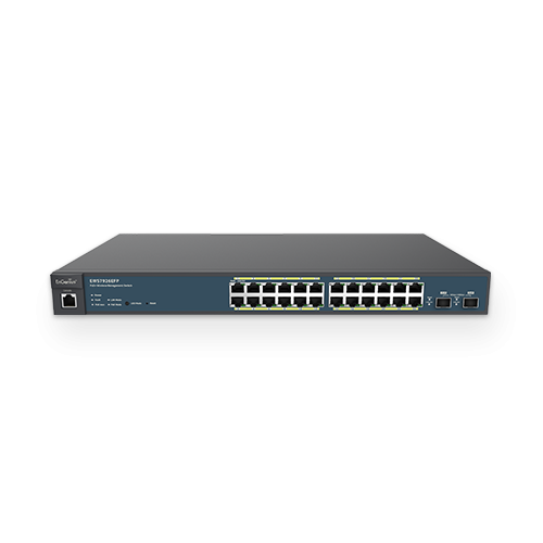 EnGenius EWS7926EFP | EnGenius EWS7926EFP 24-Port Managed Gigabit 410W PoE+ Network Switch