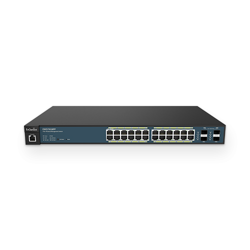 EnGenius EWS7928P | EnGenius EWS7928P 24-Port Managed Gigabit 185W PoE+ Network Switch