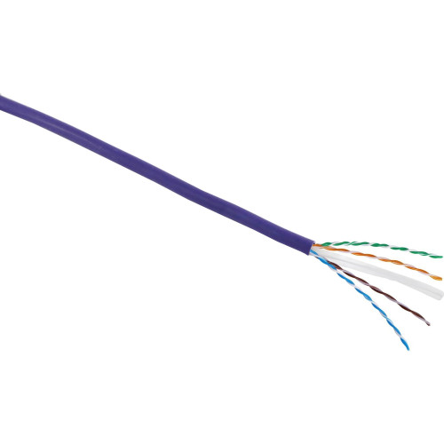 CMW Ltd | Excel Cat 6 305m Cable LS0H Violet - 24 AWG