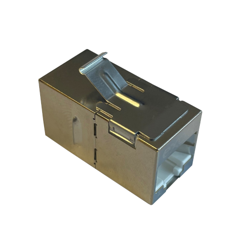 Excel Cat 6 (FTP) 180 Degree Keystone Through Coupler