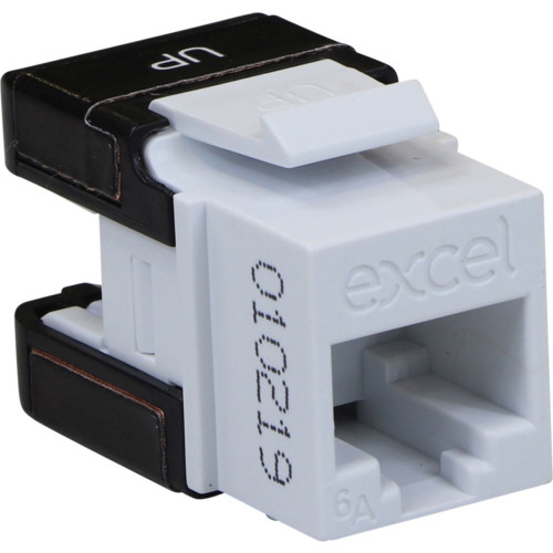 CMW Ltd | EXCEL CAT6a UTP IDC STYLE KEYSTONE JACK-WHITE