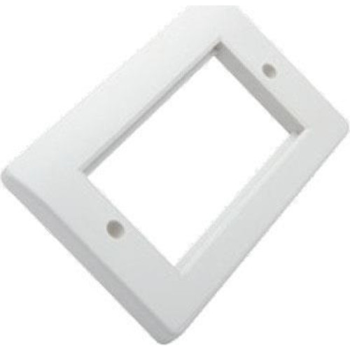CMW Ltd | EXCEL OFFICE 2GANG FACEPLATE w/2xHALF BLANKS-WHITE