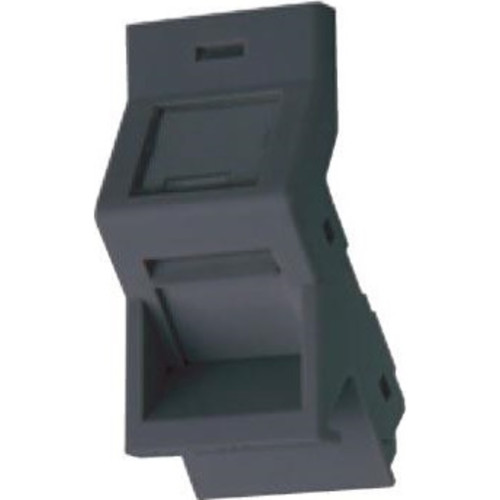 CMW Ltd | EXCEL OFFICE ANGLED KEYSTONE SHUTTER 25x50mm-GREY