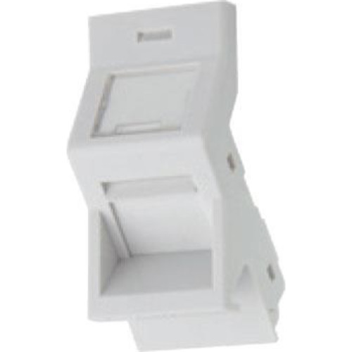 CMW Ltd | Excel Office Angled Shutter For Keystone Jack 25mm X 50mm - White