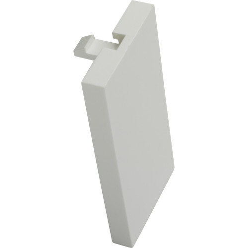 CMW Ltd | Excel 25mm Blank Plate White