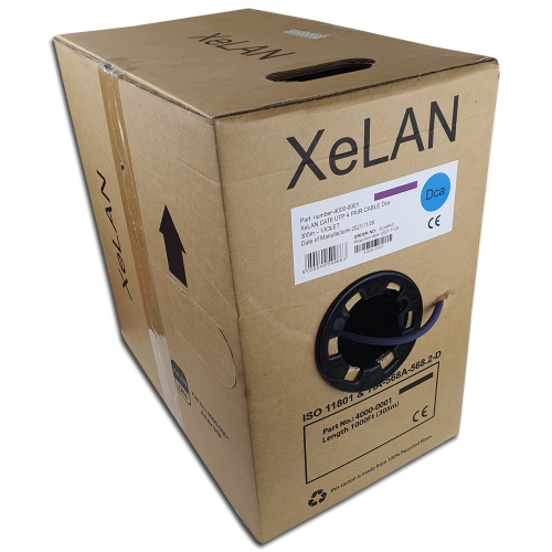 XeLAN CAT 6 UTP 4 Pair Cable Dca 305m - Violet