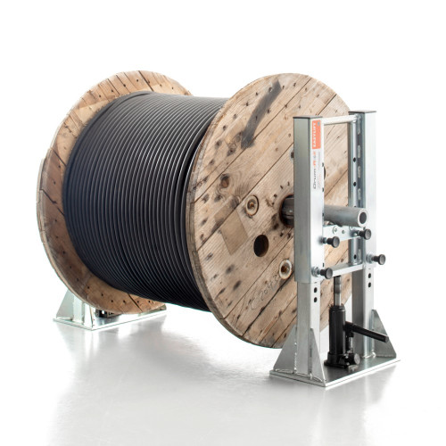 Drum-Roll Easylift hydraulic cable drum lifting jack up to 2000Kg Each