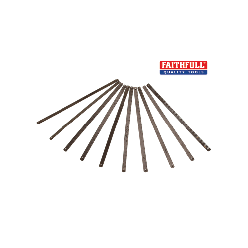 Faithfull Junior Hacksaw Blades 150mm (6in) 32 TPI (10 Packs of 10 Blades)