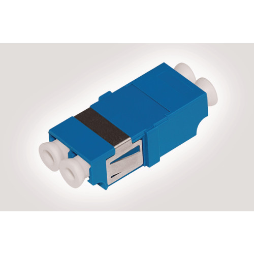 HellermannTyton FBASMBL-LCLCDX-FL001 LC Duplex Singlemode Flangeless Adaptor Blue