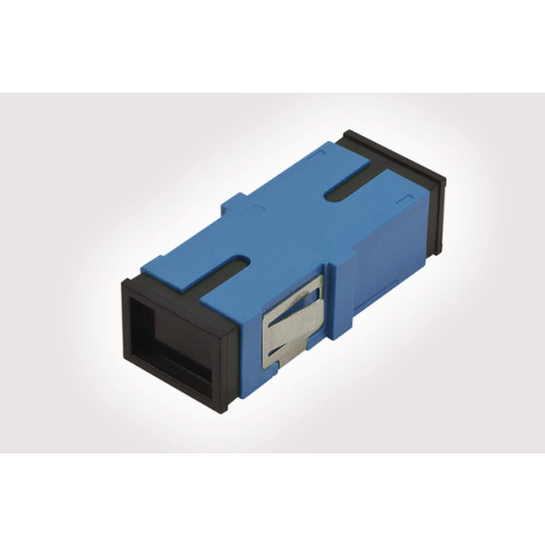 HellermannTyton FBASMBL-SCSCSX-FL001 SC Simplex Singlemode Flangeless Adaptor Blue