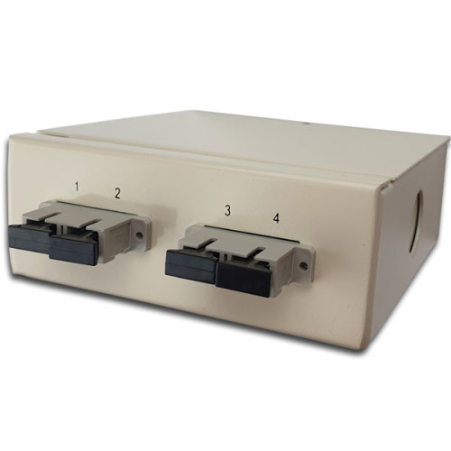 CMW Ltd | Multimode - 2 x SC Duplex 4 Way Fibre box Small