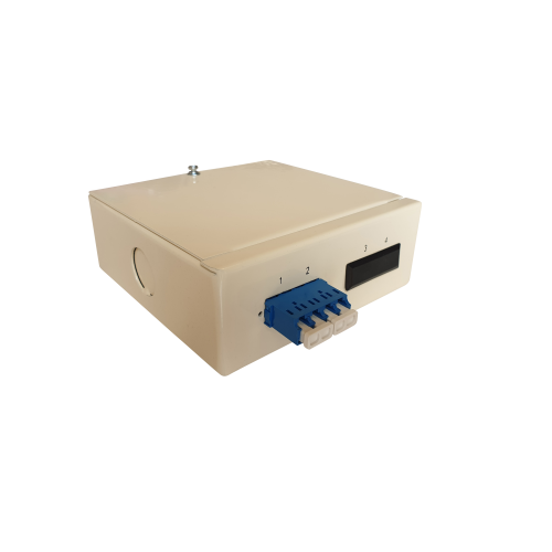 CMW Ltd | Singlemode - 1 x LC Quad 4 Way Fibre Wall Mount Breakout Box