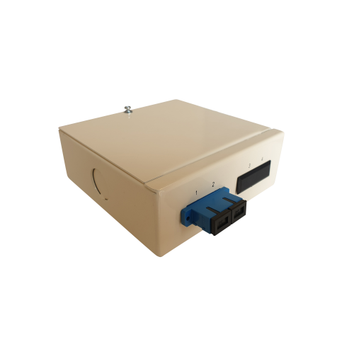 CMW Ltd | Singlemode - 1 x SC Duplex 2 Way Fibre Wall Mount Breakout Box