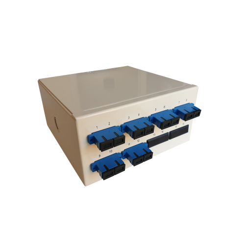 CMW Ltd | Singlemode - 6 x SC Duplex 12 Way Fibre Wall Mount Breakout Box