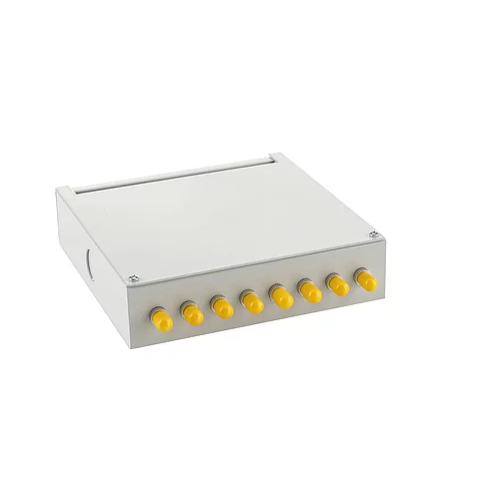 CMW Ltd | Singlemode - 8 x ST Simplex 8 Way Fibre Wall Mount Breakout Box