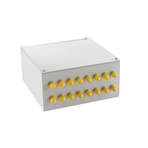CMW Ltd | Singlemode - 16 x ST Simplex 16 Way Fibre Wall Mount Breakout Box