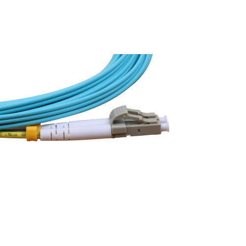 CMW Ltd Fibreoptic Patch Lead | 7m LC-LC OM4 - 2mm duplex patchcord Aqua